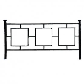 Оградка металлическая - 001